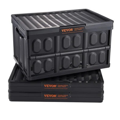 Collapsible Plastic Storage Bin Set | Wayfair North America