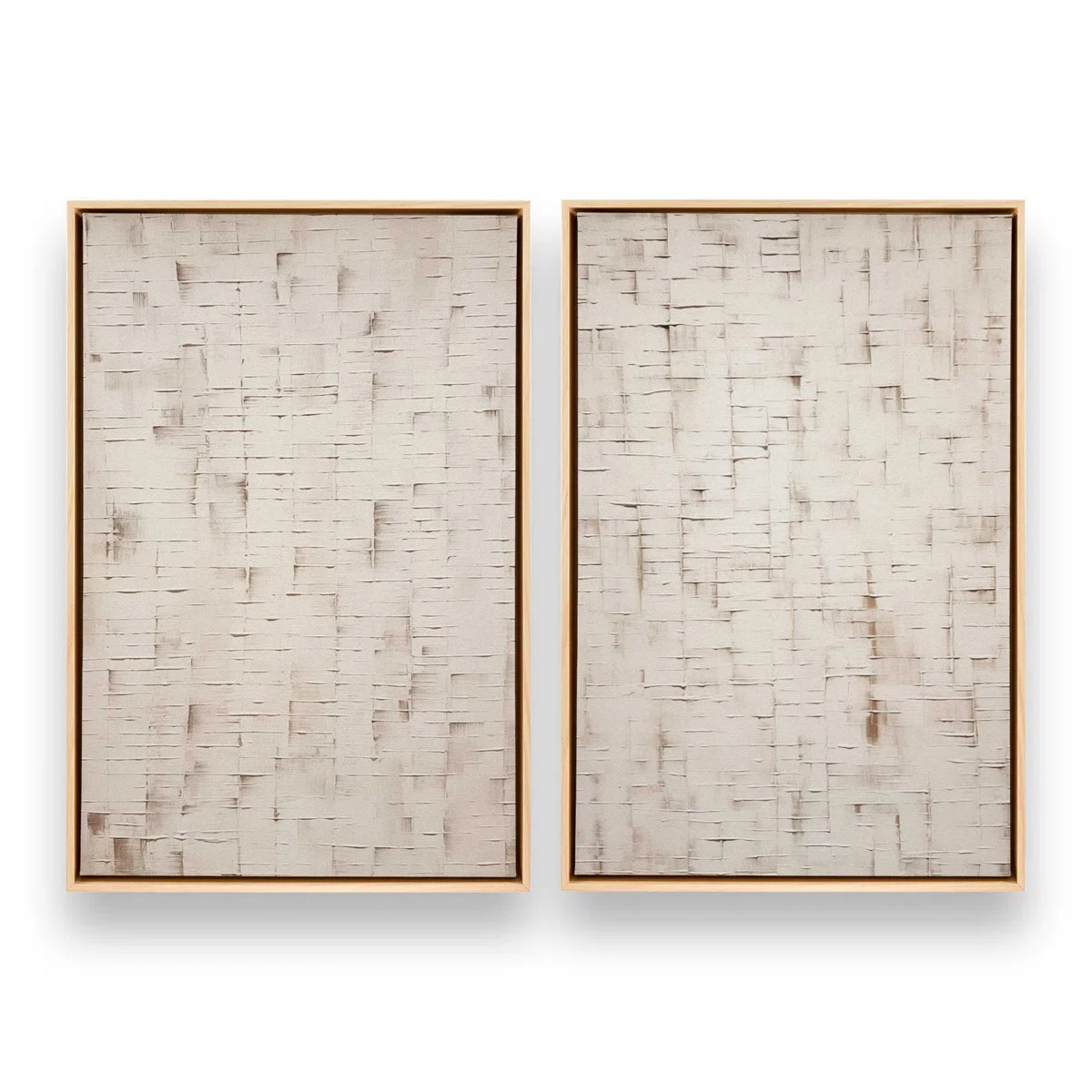 Tranquil Layers Set of 2 Canvas Prints in a Frame (Set of 2) | Wayfair North America
