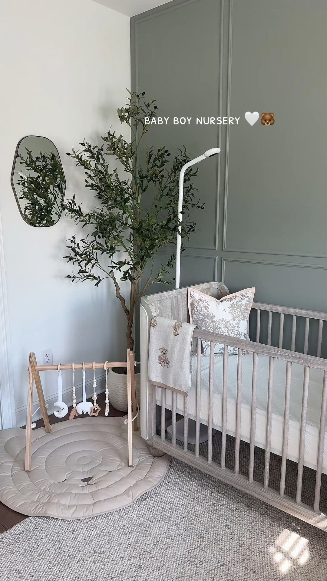baby boy nursery #babyboy #ftm #nurseryinspo 