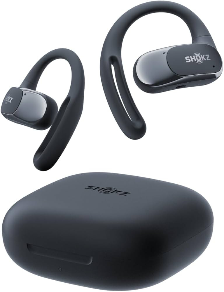 SHOKZ OpenFit Air - Open-Ear Headphones, True Wireless Earbuds, Water Resistant, Secure Earhooks ... | Amazon (US)