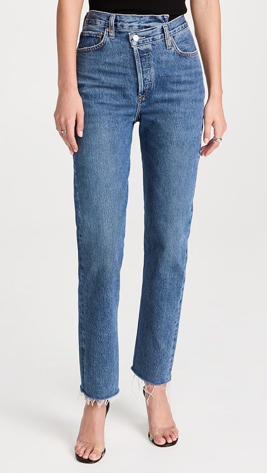 Crisscross Straight Jeans | Shopbop