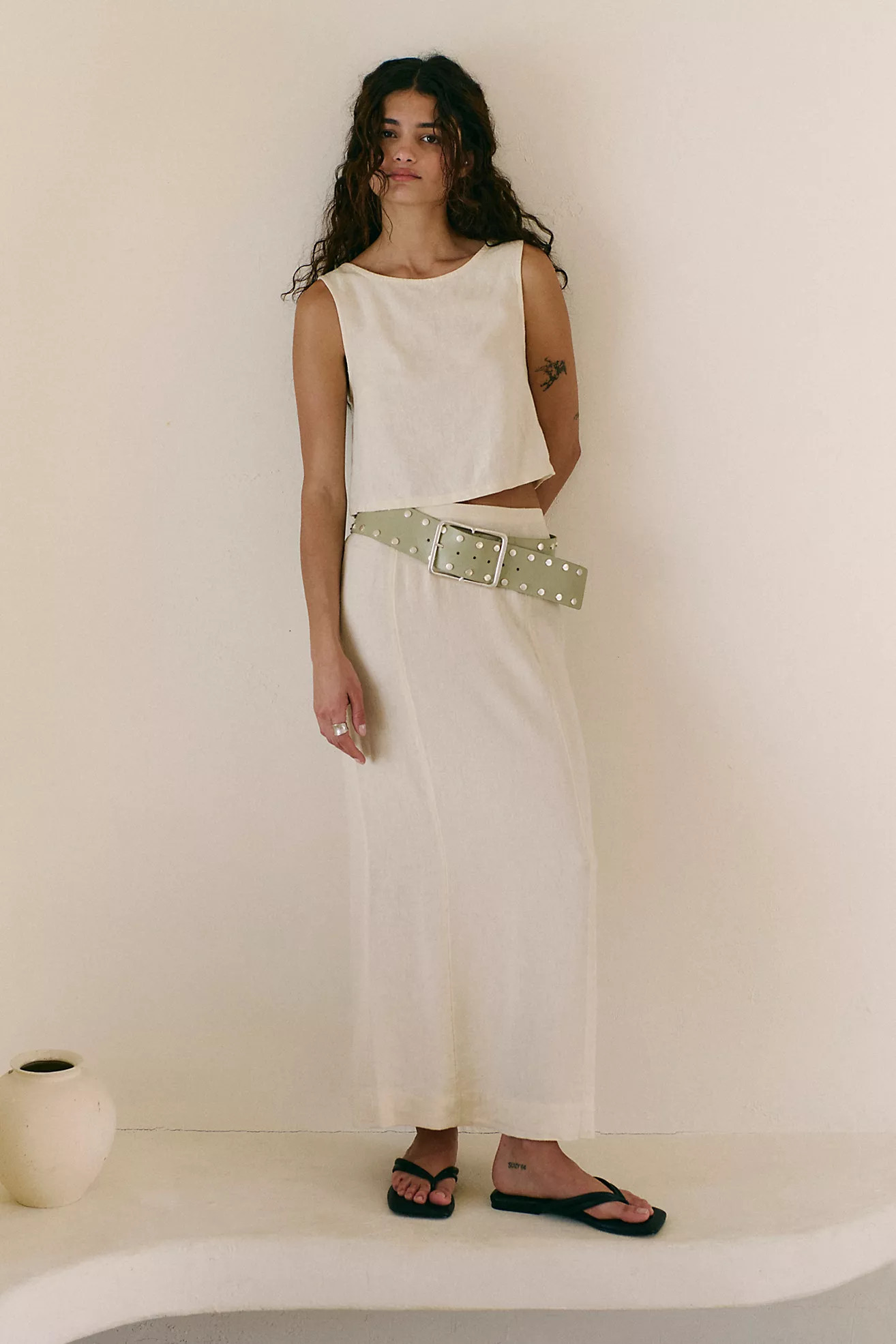 Mon Cheri Linen Set | Free People (Global - UK&FR Excluded)