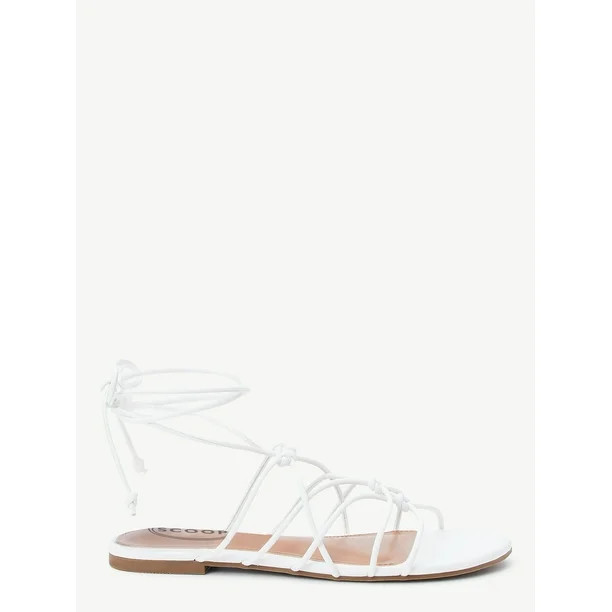 ScoopScoop Women's Strappy Flat SandalsUSDNow $24.99was $28.00$28.00(3.8)3.8 stars out of 18 revi... | Walmart (US)