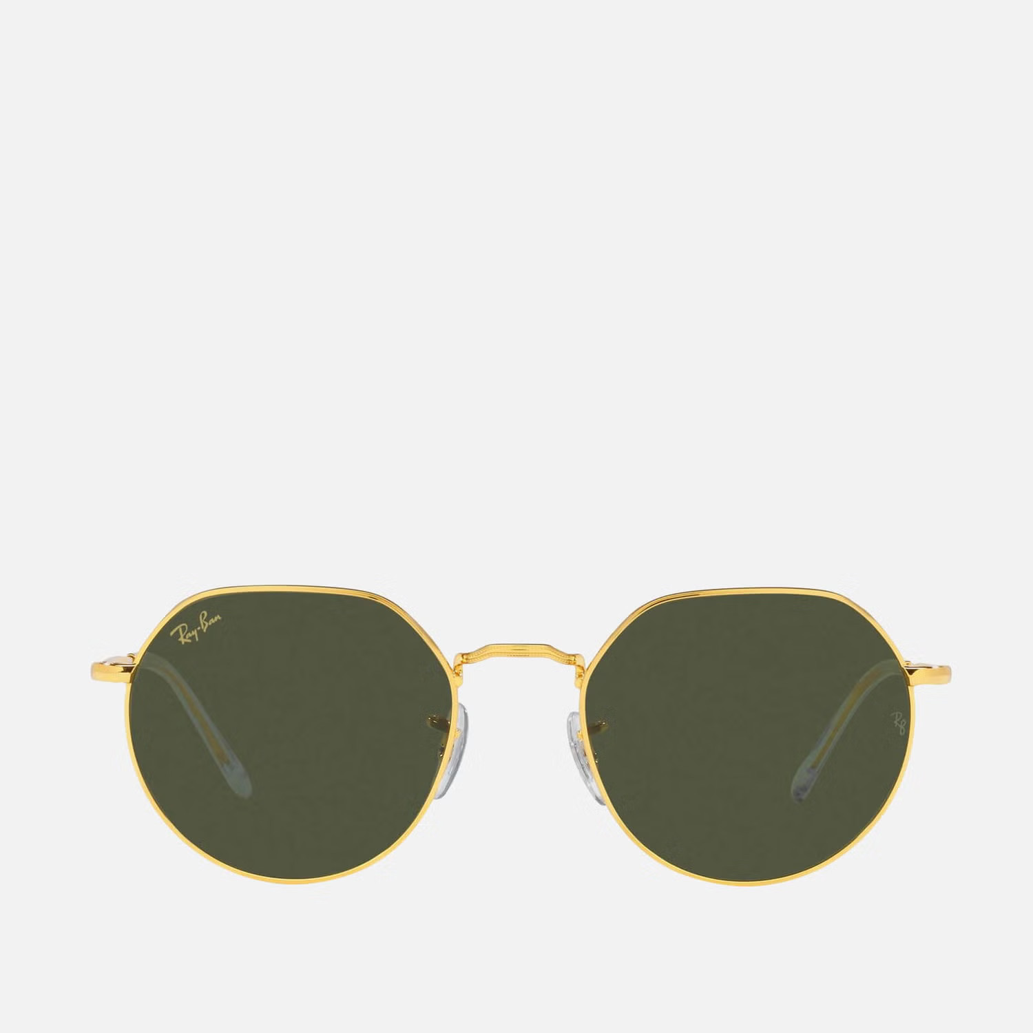 Ray-Ban Jack Hexagonal Metal Sunglasses - Gold | Coggles (Global)
