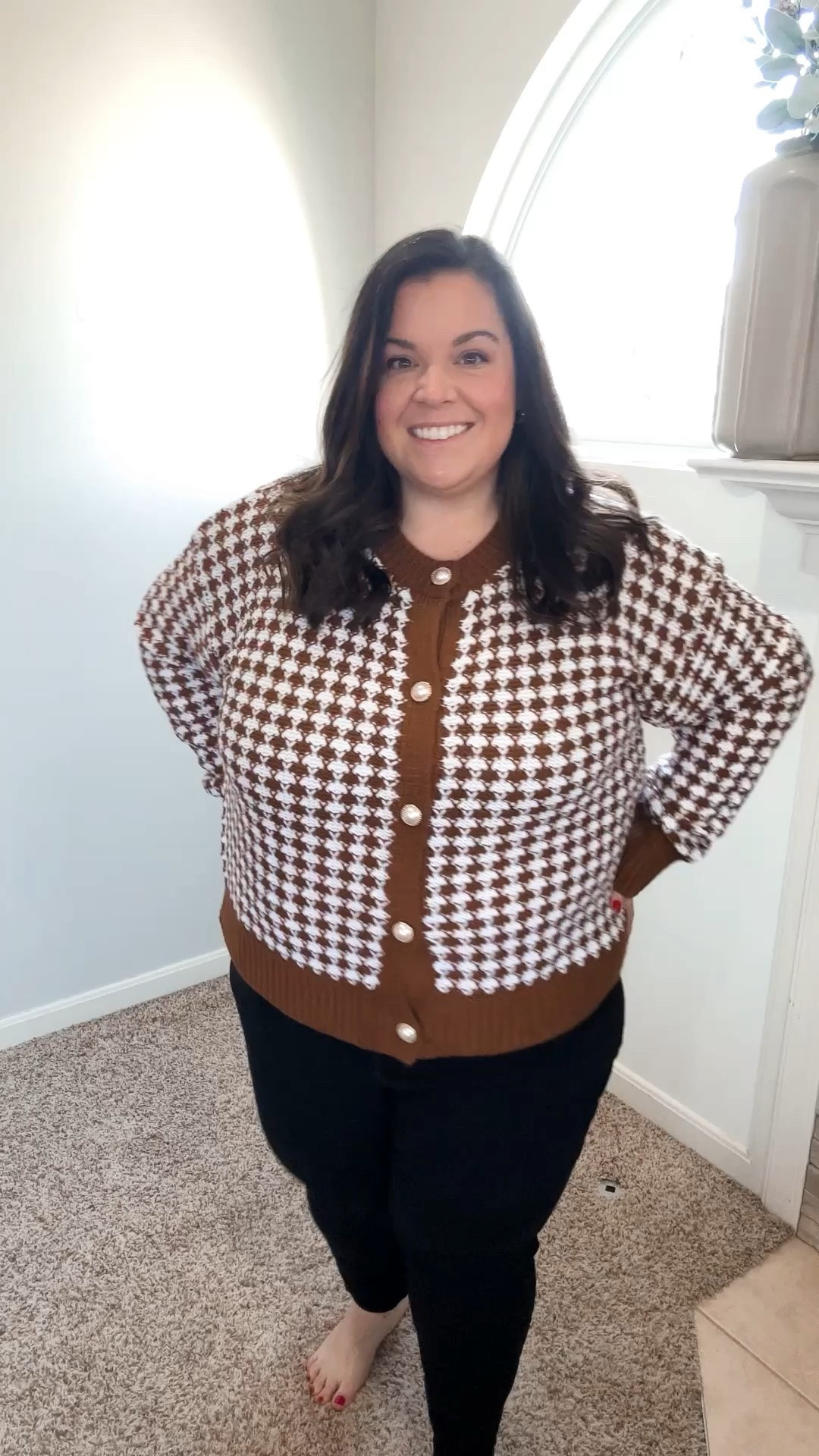 This plaid & preppy amazon shirt is STUNNING! The gold and Pearl buttons 😍 it fits true to size, I’m wearing a xxl!

Jeans 22 petite 

#LTKfindsunder50 #LTKstyletip #LTKplussize