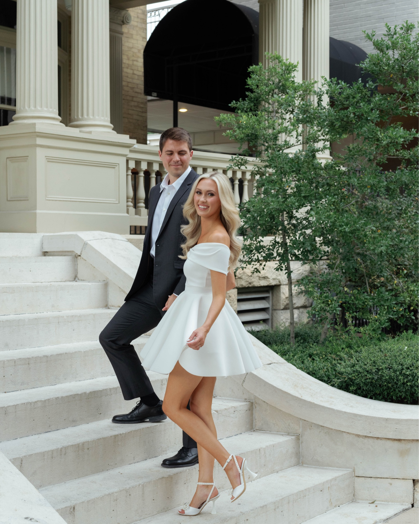 Engagement photoshoot mini dress!