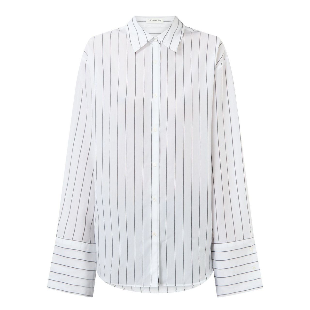 THE FRANKIE SHOP Helen Long Shirt - White | Brown Thomas (IE)