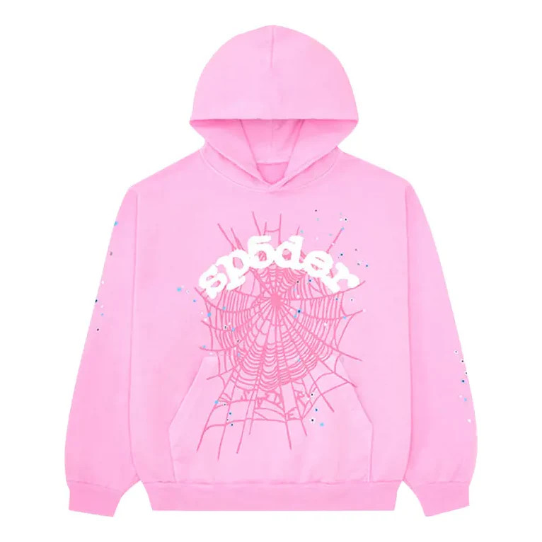 SP5DERSp5der OG Web Hoodie 'Pink' | KICKS CREW