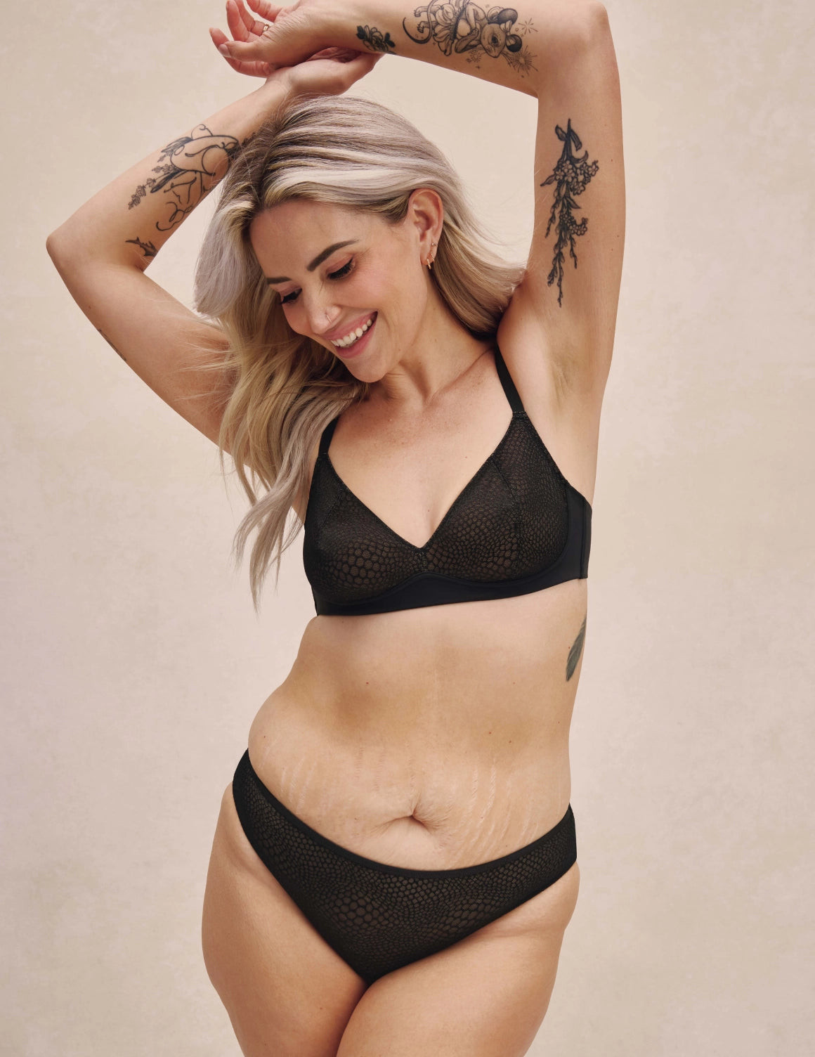 Gossamer Lace Bra & Underwear Set | Knix