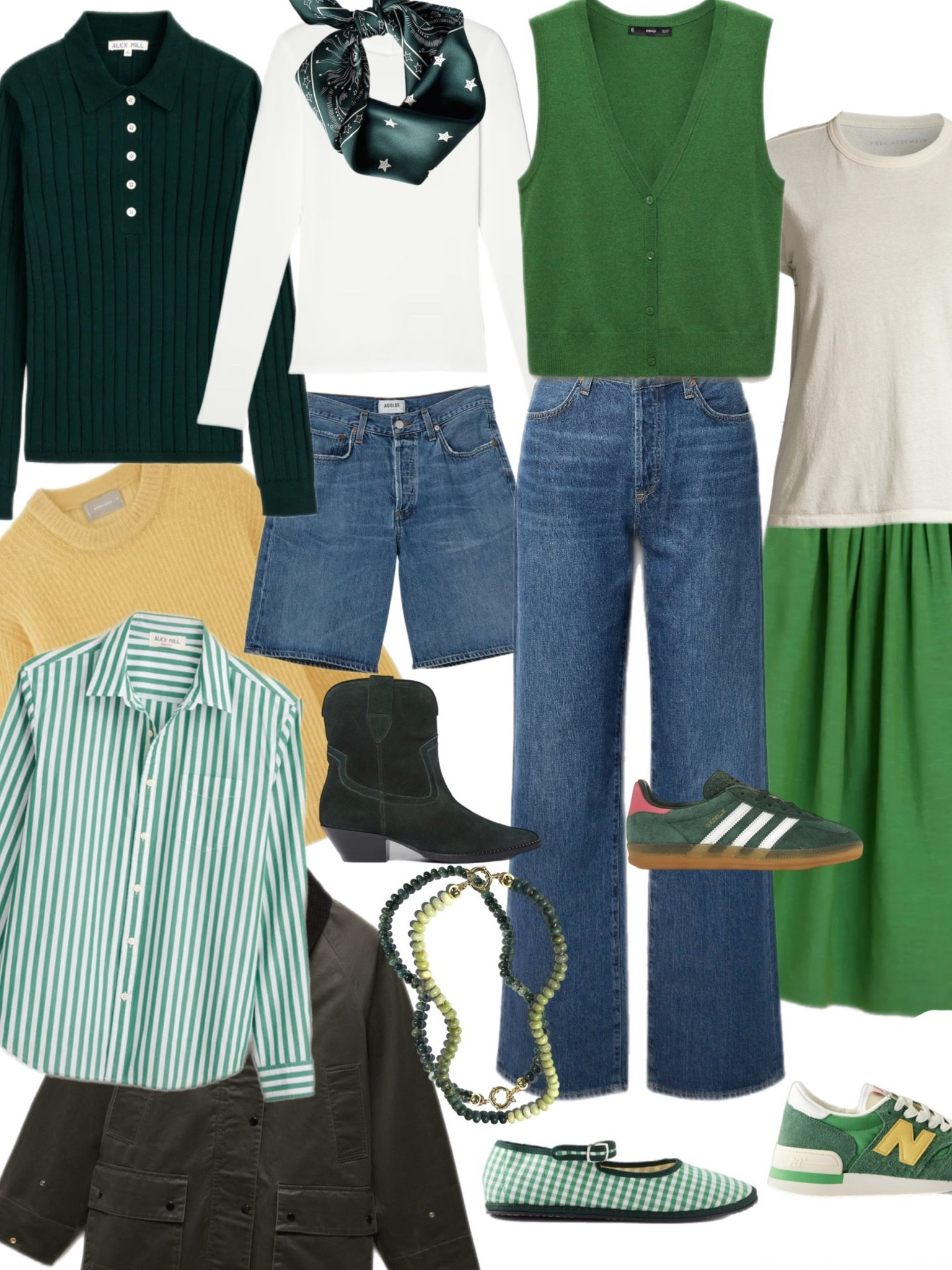 game day green and gold 