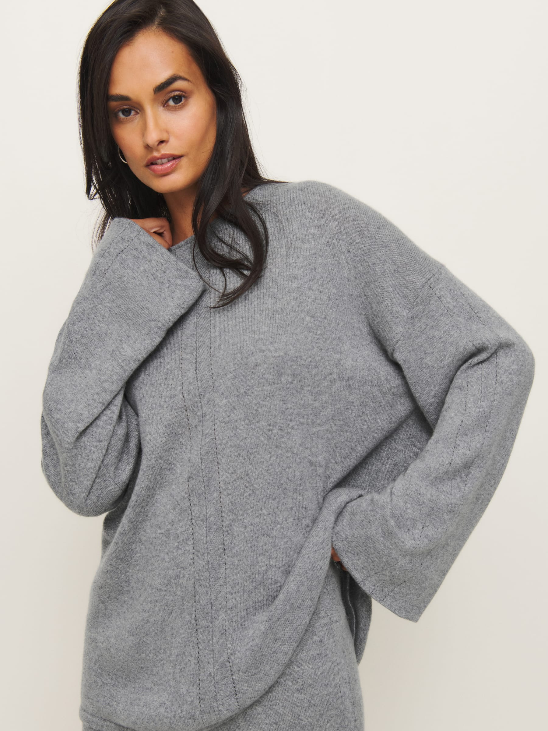 Silver Lining Cashmere Two Piece | Reformation (Global)