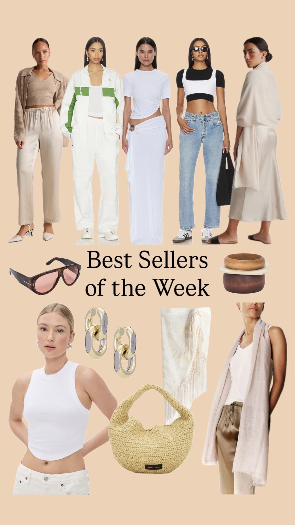 Neutral layers, elevated basics, and the pieces you girls keep adding to cart 🤍 Best sellers everyone’s loving this week.

✨Use code LISA15 at shopaligrace.com✨

#LTKStyle #LTKFinds #NeutralStyle #CapsuleWardrobe #EffortlessStyle #MinimalFashion #EverydayOutfits #SpringStyle #ChicStyle #WardrobeEssentials #QuietLuxury #CasualChic #LTKIt #FashionFinds #WeekendStyle

neutral outfits, capsule wardrobe, elevated basics, chic neutrals, effortless fashion, minimal style, quiet luxury, white outfit inspo, spring neutrals, casual chic, everyday essentials, matching sets, woven bag, gold jewelry, oversized scarf, fashion finds, best sellers, LTK style, relaxed luxury, timeless fashion