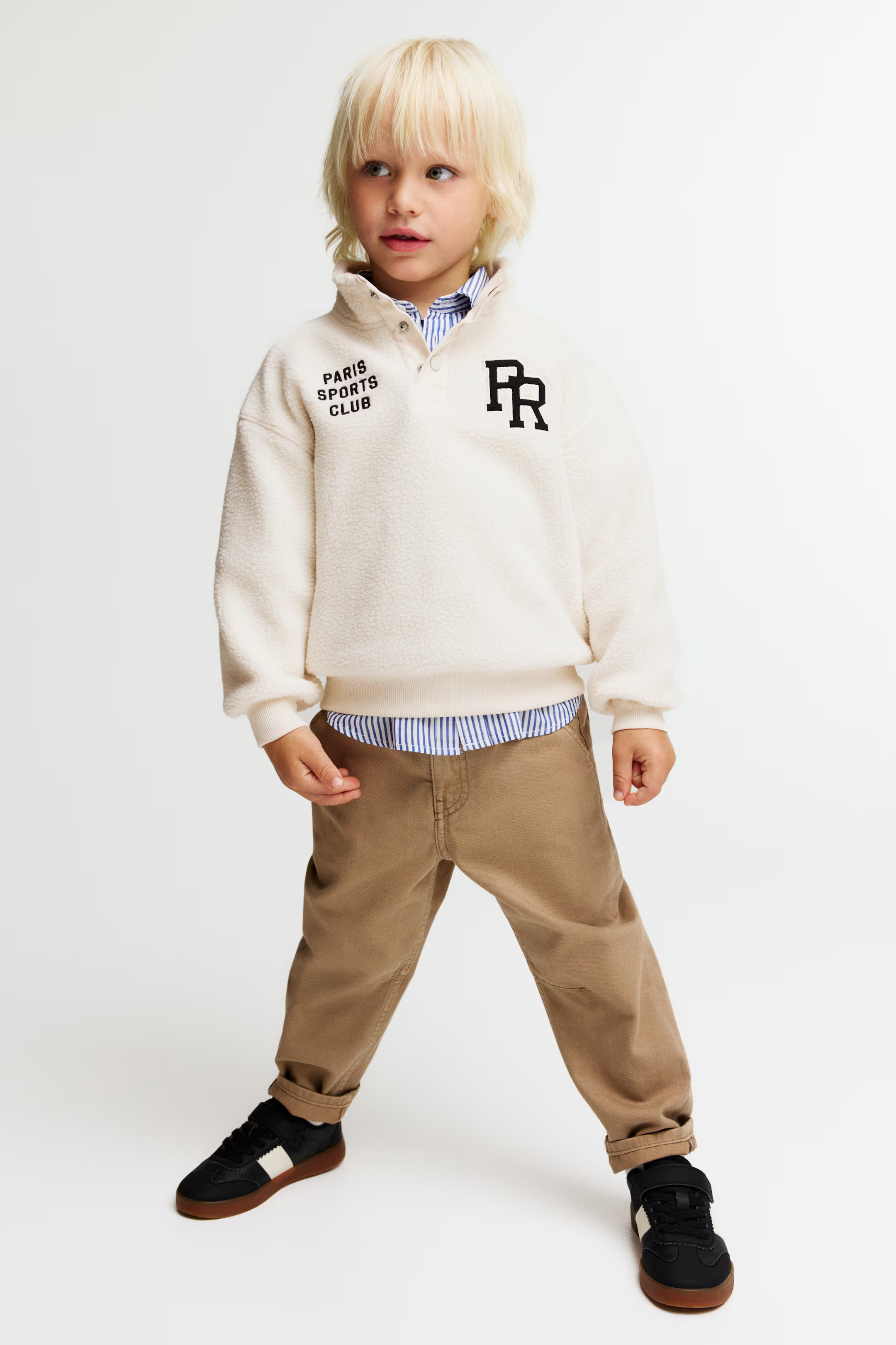 Teddy sweatshirt | H&M (UK, MY, IN, SG, PH, TW, HK)