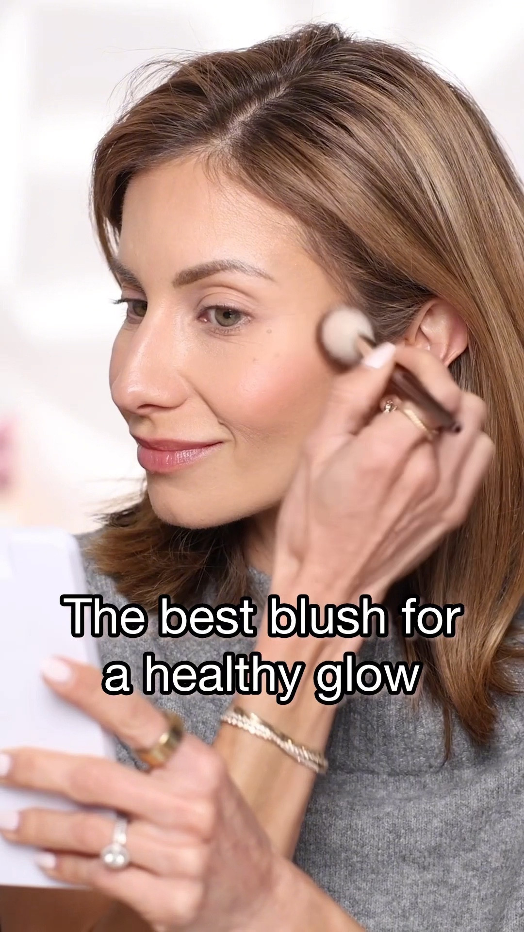 The only blush you need!

Jane Iredale Glow Blush Stick (Balmy)
BK Beauty 112 Brush

#LTKMostLoved #LTKbeauty #LTKVideo