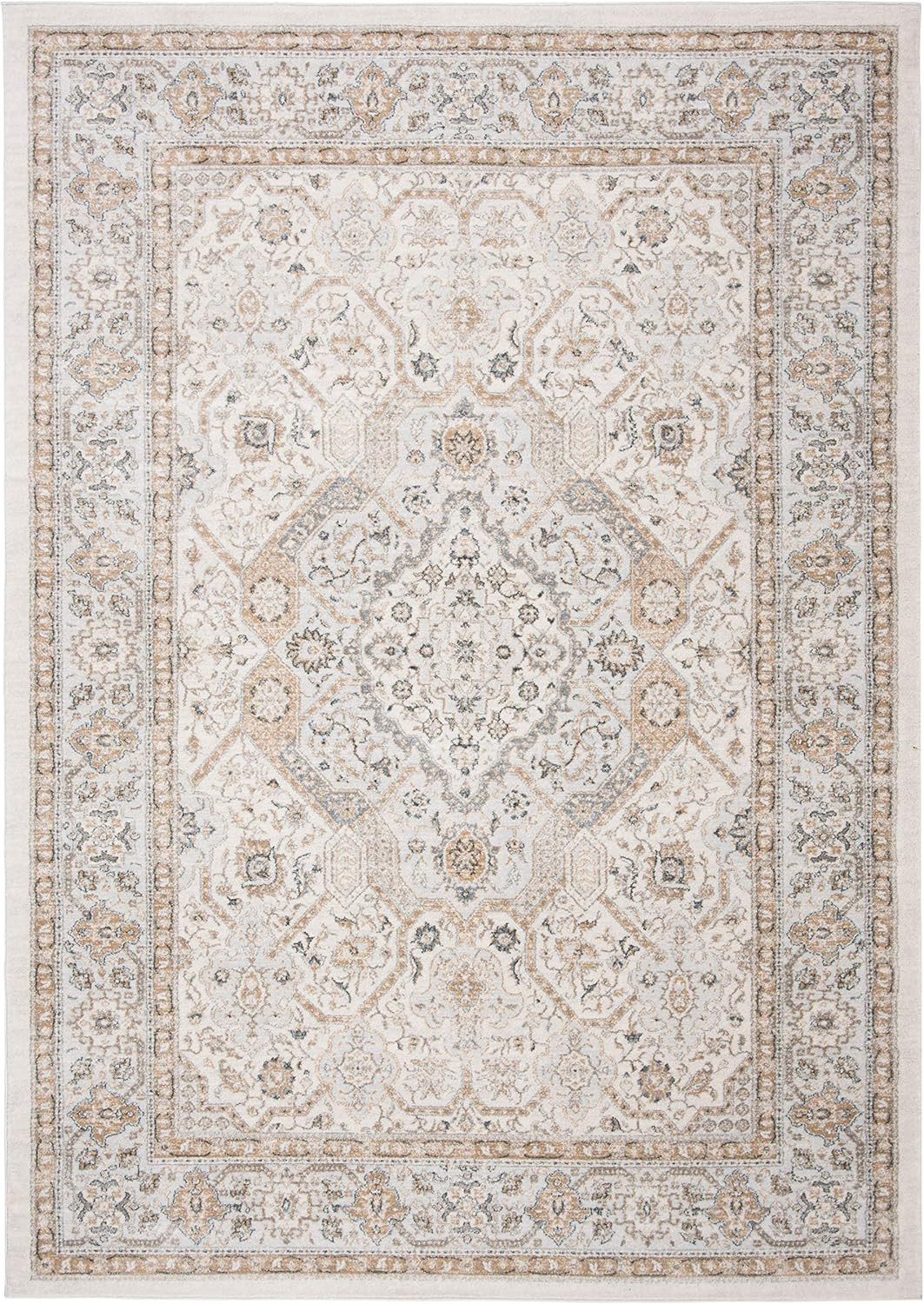 SAFAVIEH Isabella Collection ISA916B Oriental Non-Shedding Living Room Bedroom Dining Home Office... | Amazon (US)