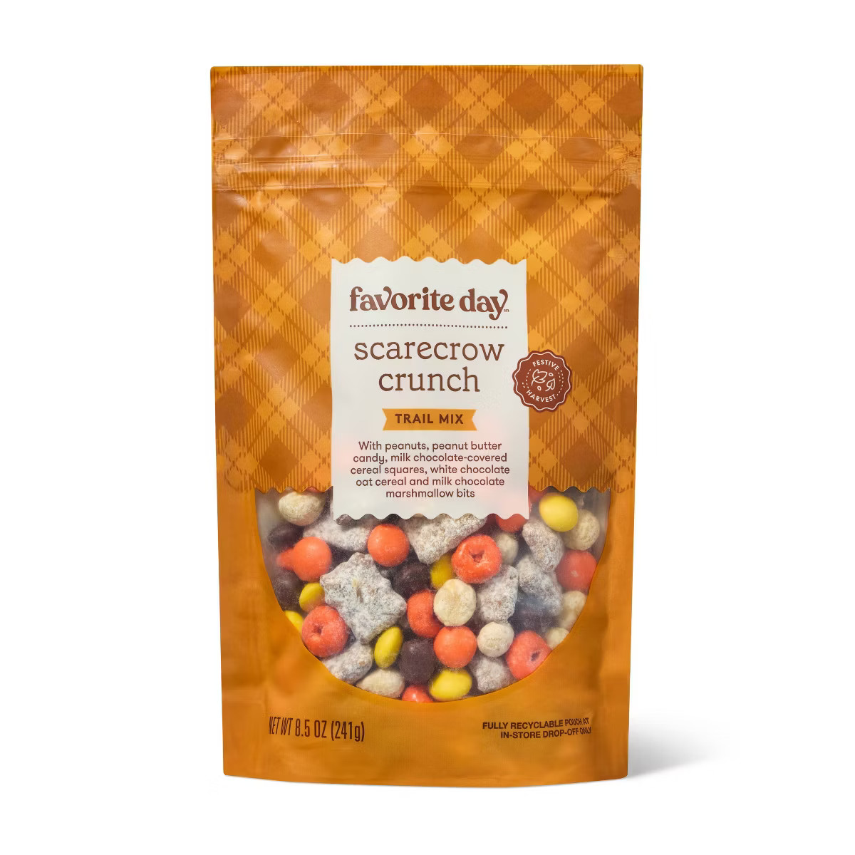 Fall Harvest Scarecrow Crunch Trail Mix - 8.5oz - Favorite Day™ | Target