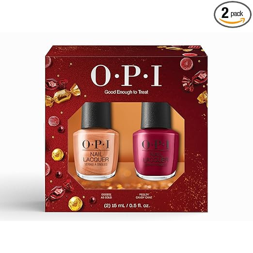 OPI Nail Lacquer Holiday 2025 | Opaque Crème & Shimmer Nail Polish Shades | Fast Drying, Streak ... | Amazon (US)