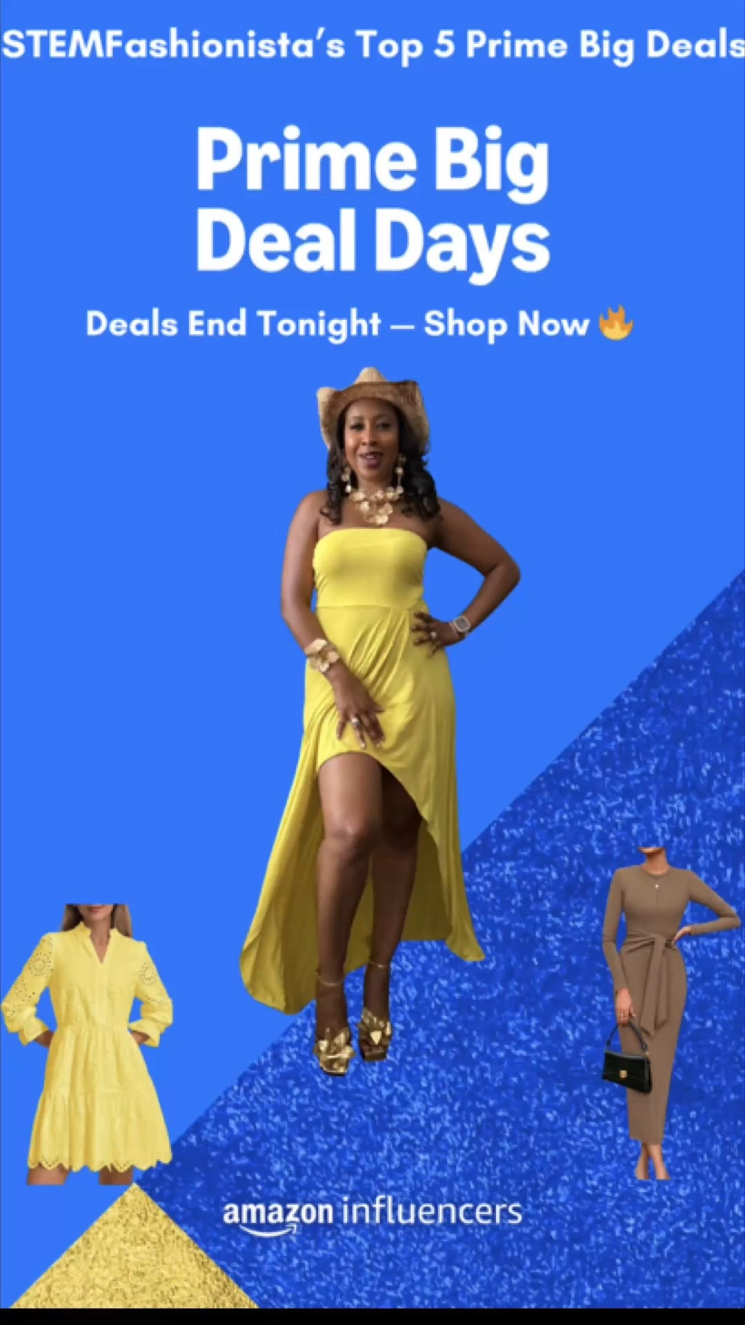 Hey ya’ll!! 🙋🏾‍♀️ It’s the final day of Prime Big Deal Days, and these are my Top 5 finds still sitting in my cart! 🛍️

From stylish fall dresses to workout must-haves — every pick brings comfort, color, and confidence.

💙 Shop my full edit here ➝ https://www.amazon.com/shop/mstifftigress/list/32ZTG6CDVHAQJ?ref_=aipsflist

#PrimeBigDealDays #STEMFashionistaEdit #AmazonFinds #FallStyle #AmazonInfluencer #ShopWithMe

#LTKSaleAlert #LTKU #LTKStyleTip