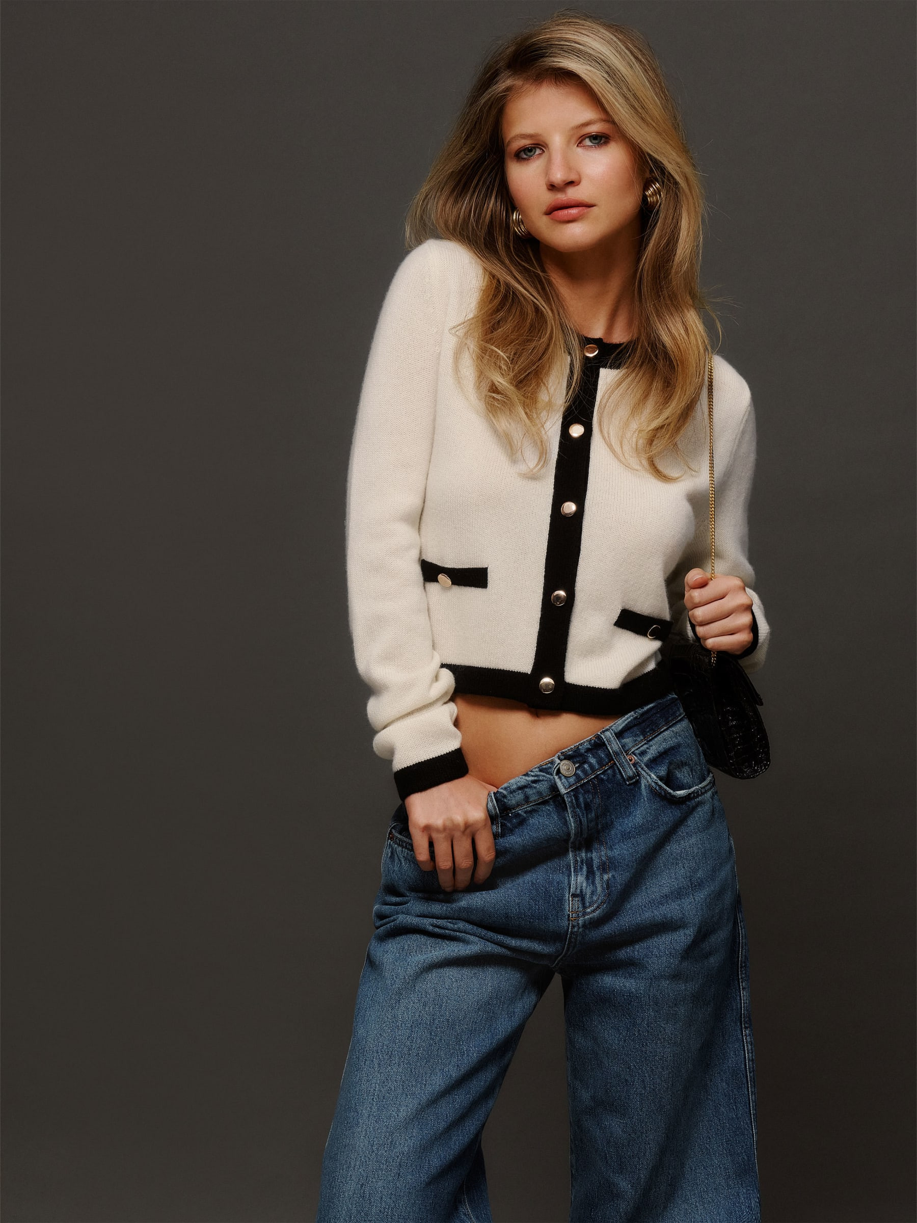 Becka Cashmere Cardigan | Reformation (Global)