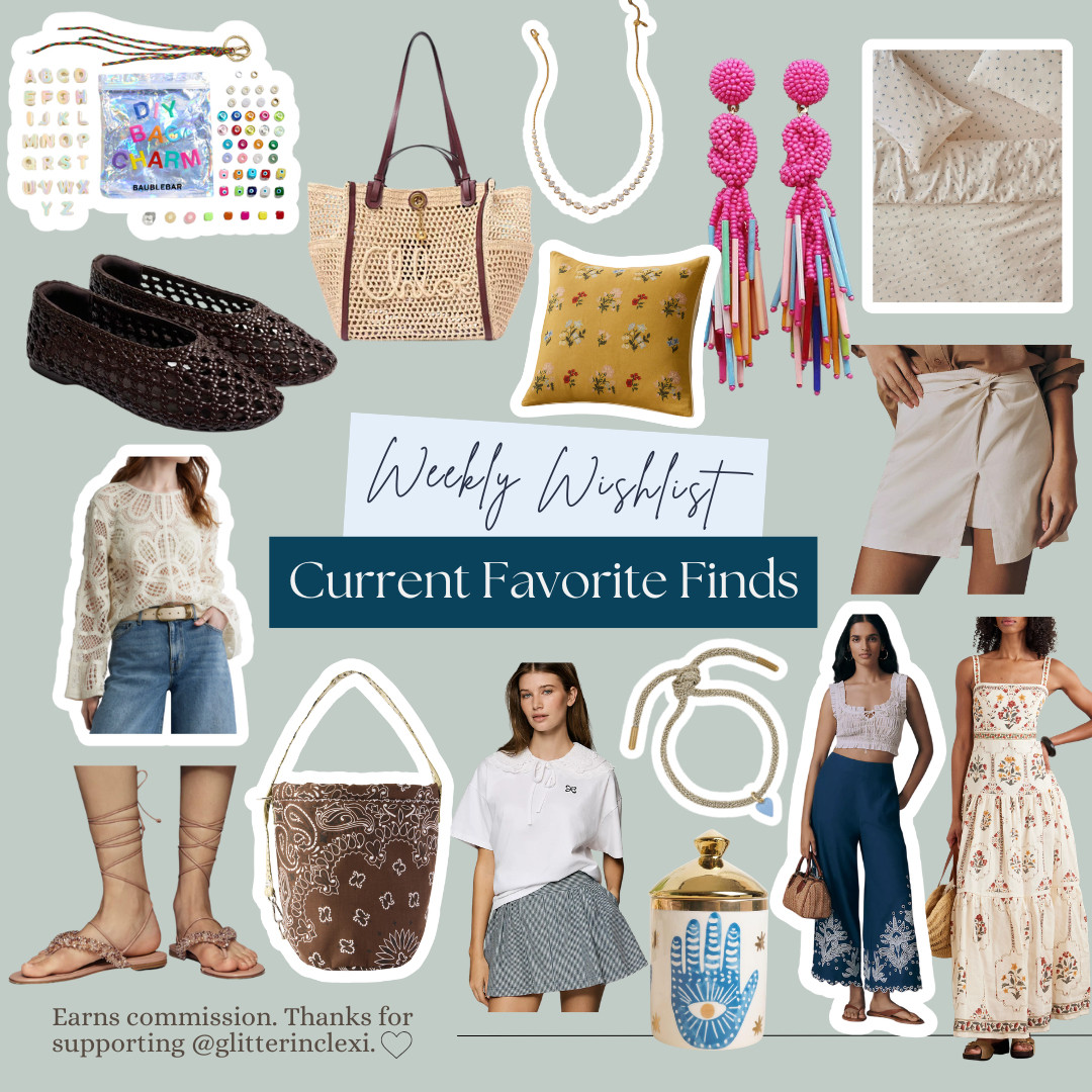 Weekly Wishlist Current Favorite Finds 

 #LTKSeasonal #LTKOver40 #LTKSaleAlert