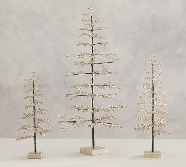 Faceted Mirror Trees | Pottery Barn (US)