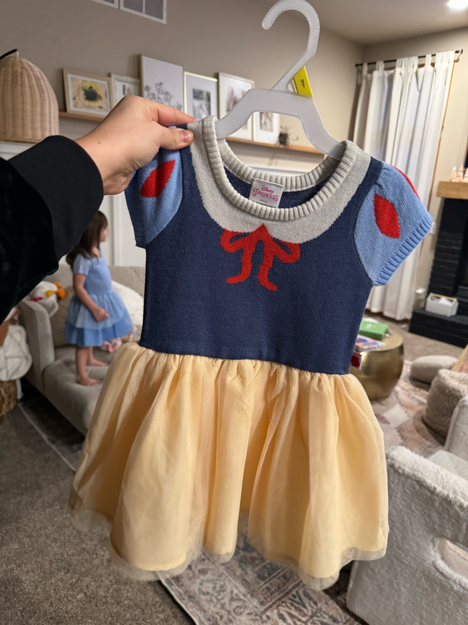 Toddler girl princess dresses! Such great quality. Sweater knit with tule. True to size wearing a 3T! 

#LTKkids #LTKHoliday #LTKbaby