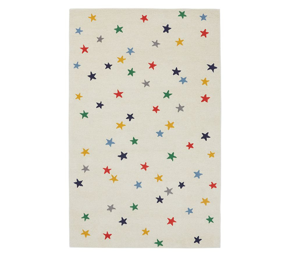 Starry Skies Rainbow Rug | Pottery Barn Kids