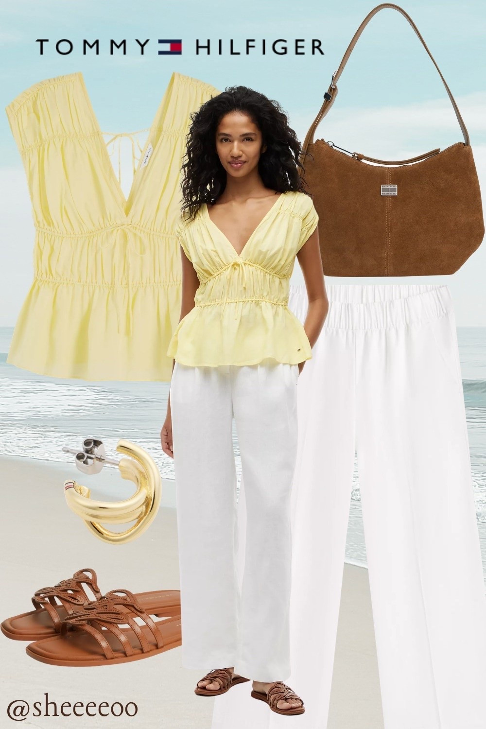 Sunshine dressing, but make it effortless ☀️ A yellow linen moment paired with easy linen separates for that beach-to-dinner mood. Lightweight, timeless, and exactly the kind of summer outfit I keep reaching for this season. #LTKxTommyHilfiger

#LTKxTommy

#LTKxTommyHilfiger #LTKStyle #LTKSummer #SummerStyle #LinenStyle #CoastalStyle #CoastalCool #TommyHilfiger #ResortWear #VacationStyle #BeachToDinner #CapsuleWardrobe #SummerOutfit #LinenOutfit #FashionInspo

#LTKsummer #LTKtravel #LTKstyletip