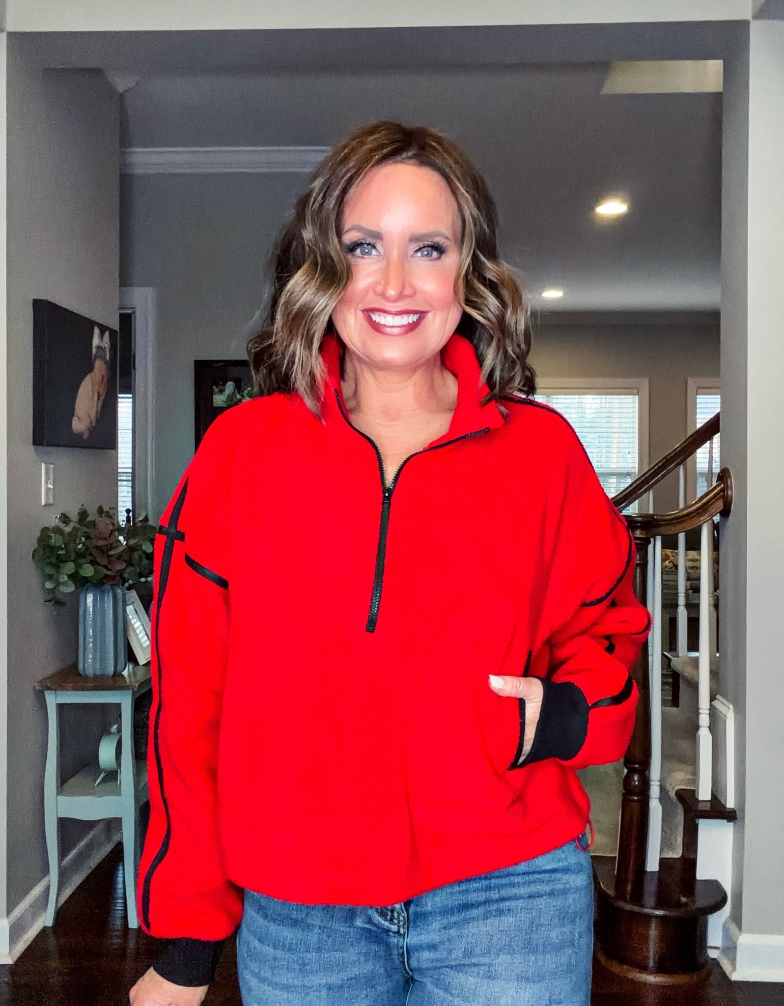 Amazon pullovers - true to size 

#LTKmomlife #LTKSaleAlert #LTKOver40