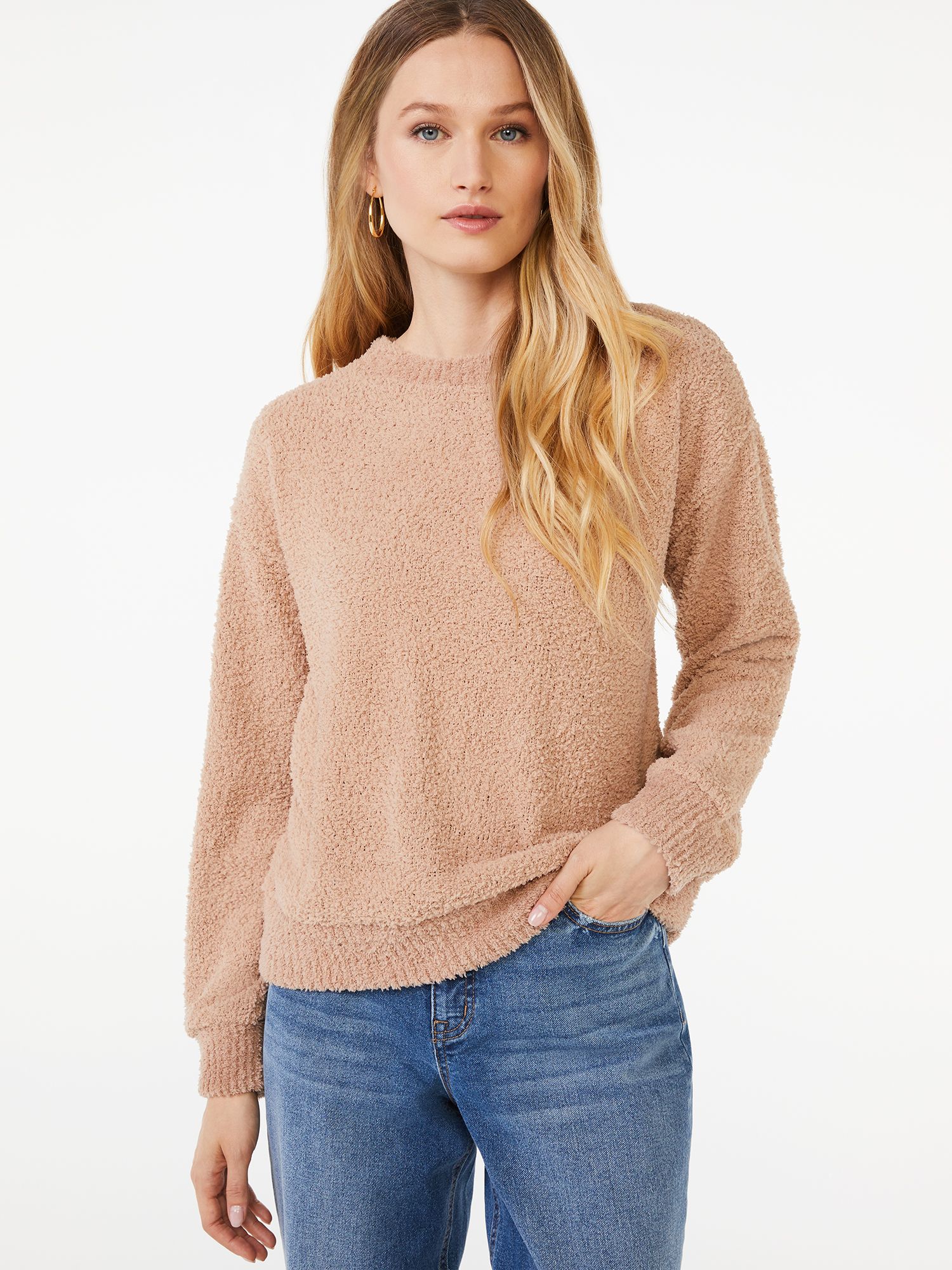 Scoop Women's Plush Sweatshirt | Walmart (US)