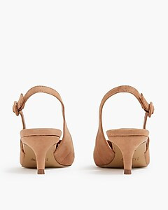Slingback kitten heels | J.Crew Factory