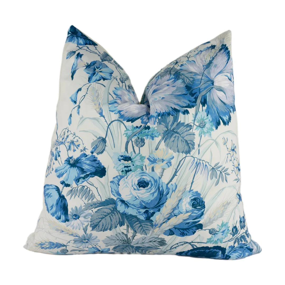 Schumacher - Boughton House - Porcelain - Stunning Designer Cushion Cover Home Décor Throw Pillo... | Etsy (US)