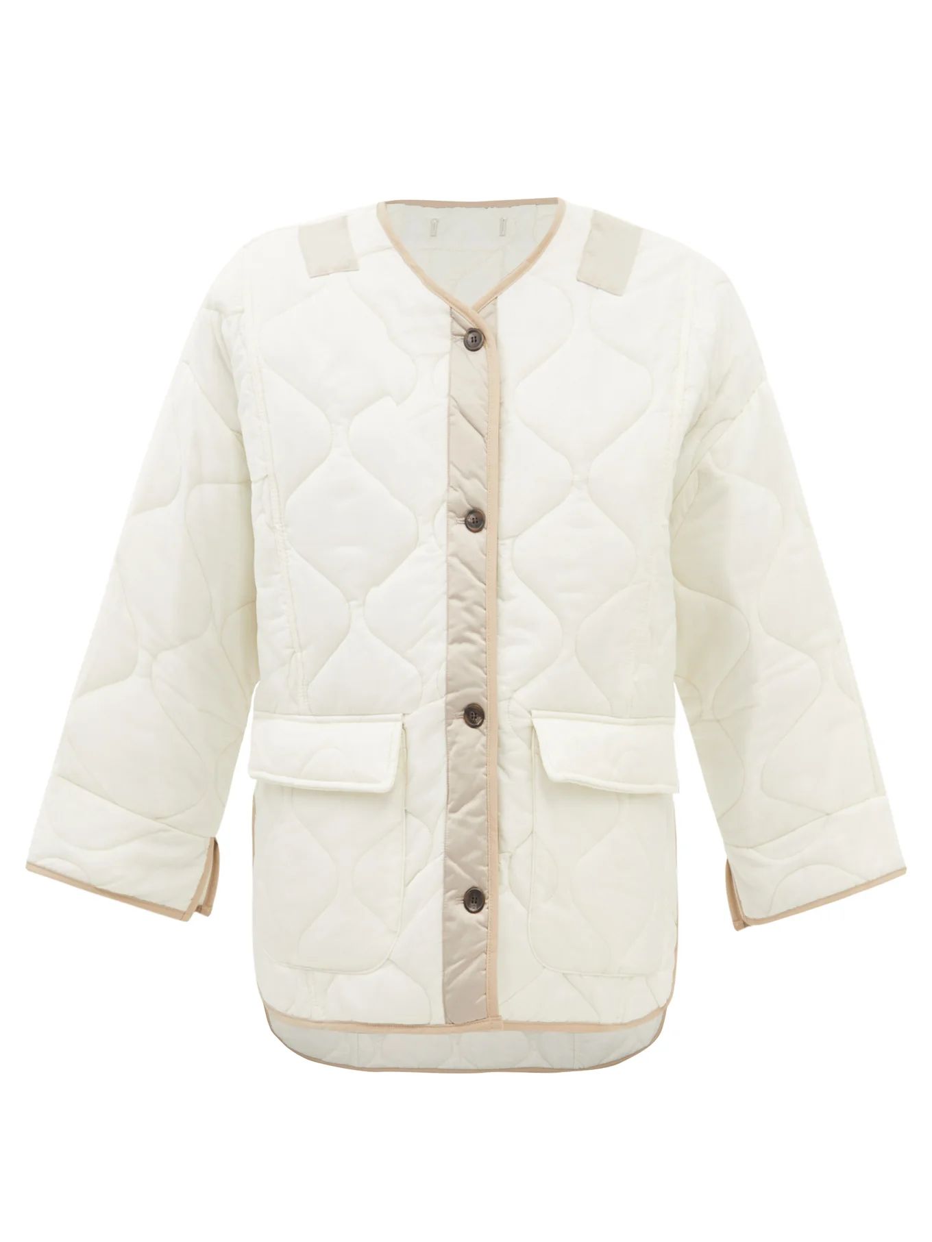 Teddy oversized quilted shell coat | The Frankie Shop | Matches (US)