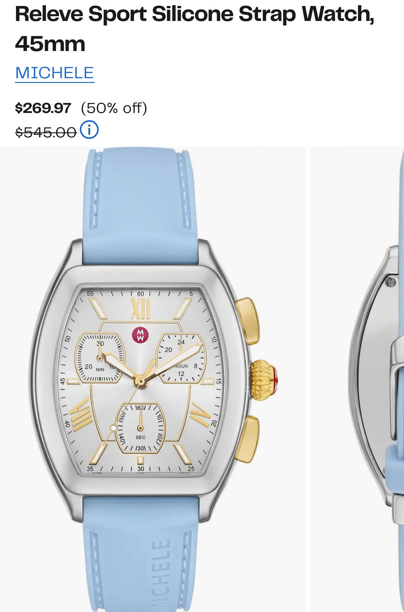 Michele Watches 50% off Nordstrom 

#LTKSaleAlert #LTKGiftGuide #LTKWorkwear