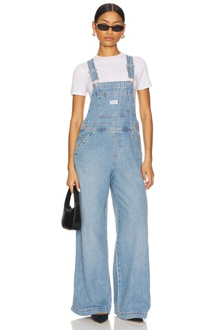 LEVI'S XL Overall in Invested Indigo from Revolve.com | Revolve Clothing (Global)