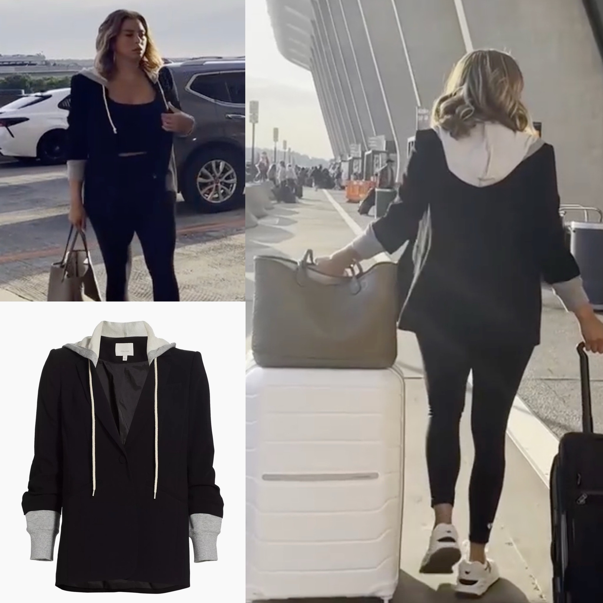 I love this hooded blazer! So cute and fun! And this Gucci tote is so versatile  