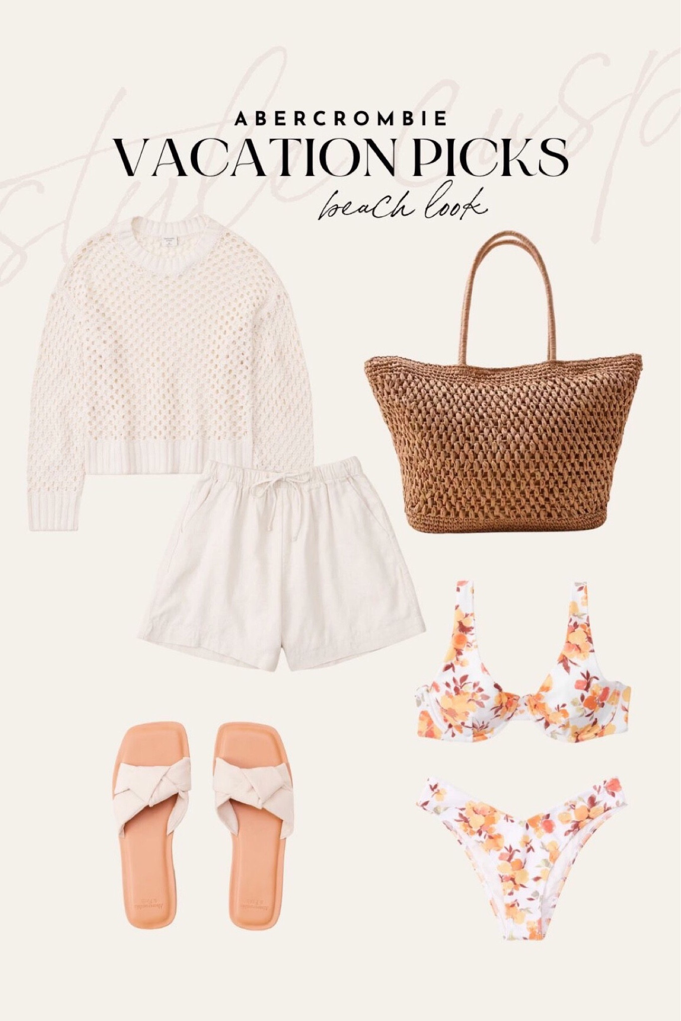 Abercrombie vacation outfits, Abercrombie swimwear, resort wear outfit, beach vacation looks

#LTKtravel #LTKswim #LTKunder100