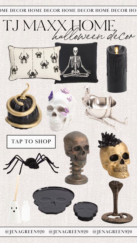 Halloween Decor | Halloween Home Decor | Skeleton Decor | Spider Decor 

#LTKunder100 #LTKhome #LTKSeasonal