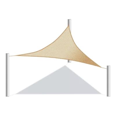 16'5" Triangle Shade Sail ALEKO | Wayfair North America