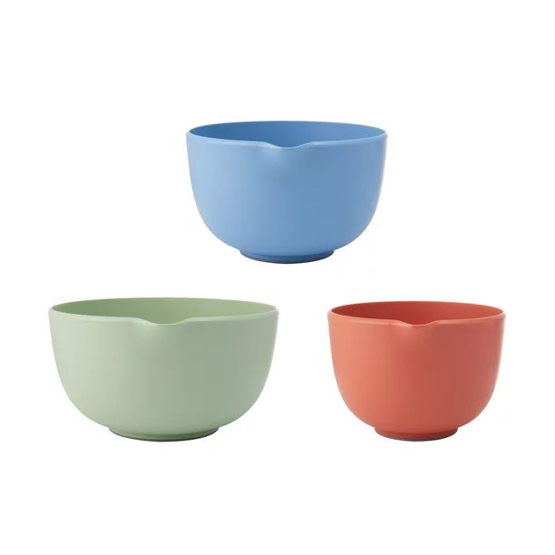 Beautiful Set of 3 Bowls; Small, Medium and Large in Assorted Colors by Drew Barrymore - Walmart.... | Walmart (US)