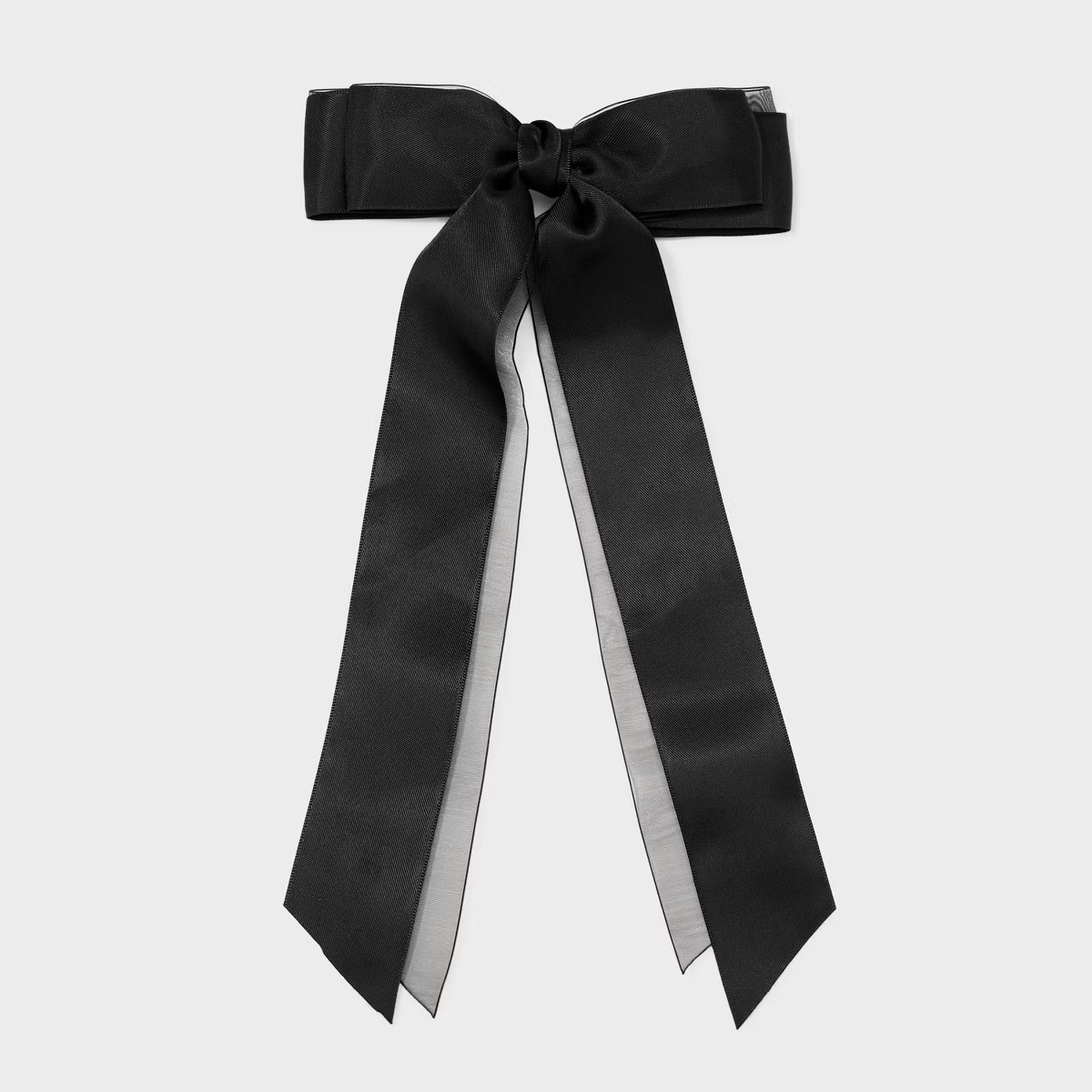 Satin Organza Bow Hair Barrette - A New Day™ | Target