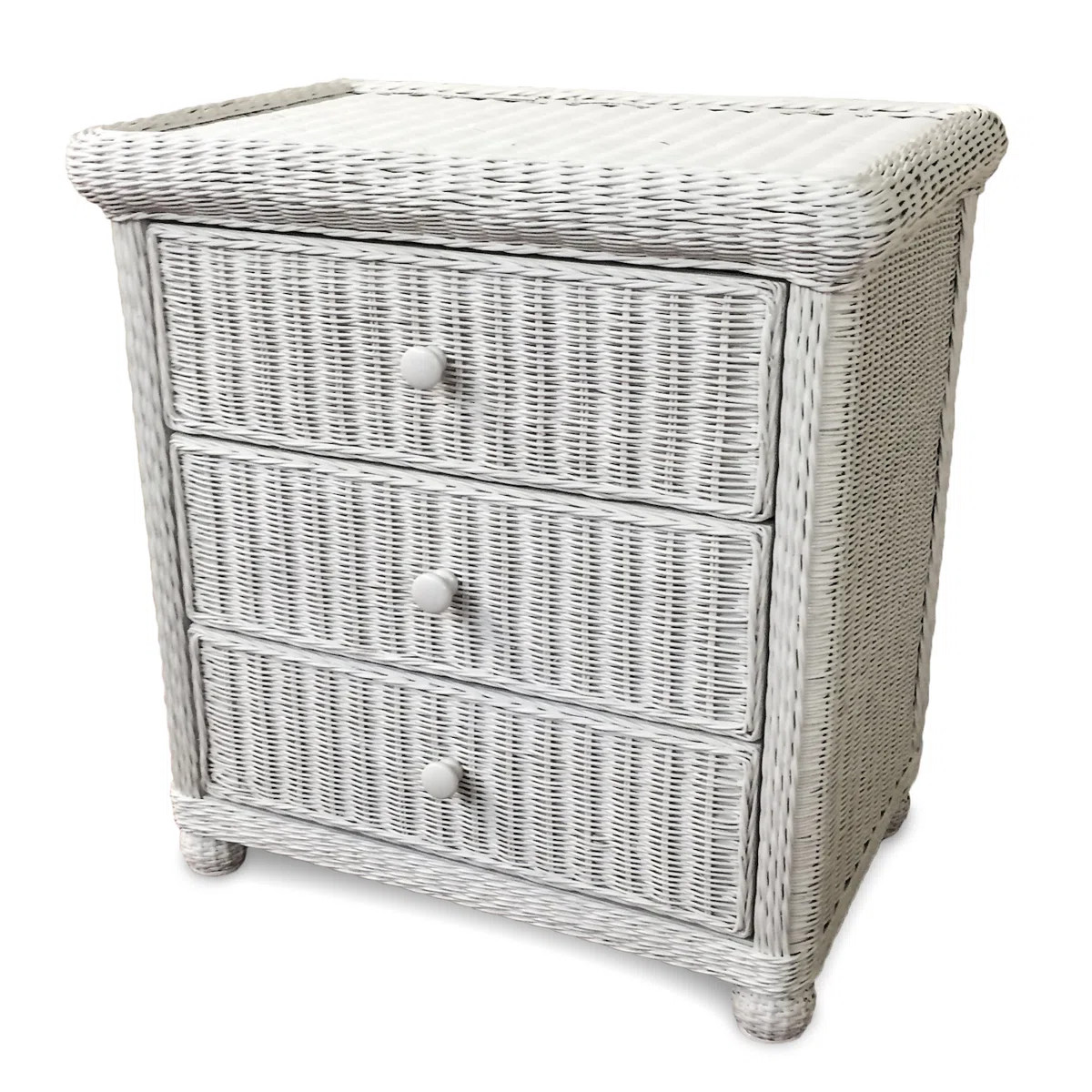 Watkins Wicker 29'' W 3 - Drawer Dresser | Wayfair North America