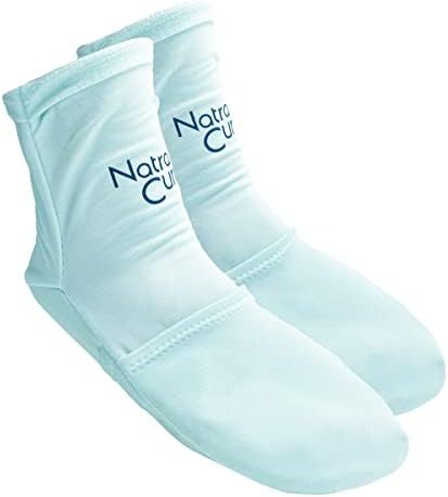 NatraCure Cold Therapy Socks - Reusable Gel Ice Frozen Slippers for Feet, Heels, Swelling, Edema, Ar | Amazon (US)