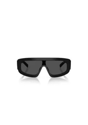 Prada Men's PRD10S Shield 0mm Sunglasses, Grey | Belk
