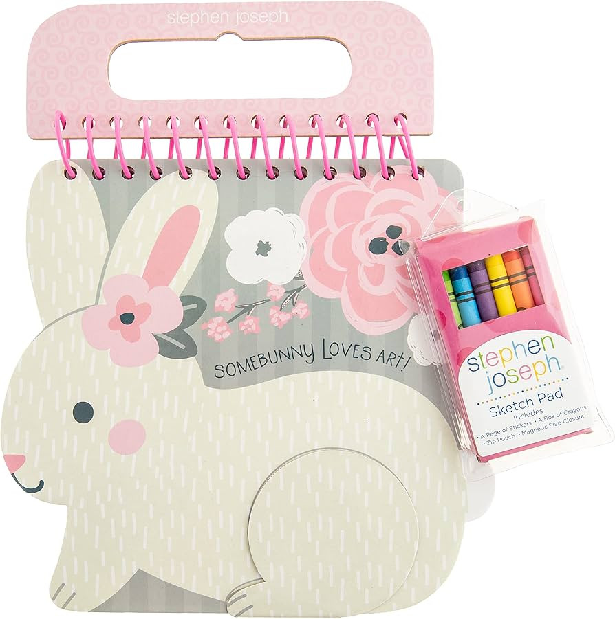 Stephen Joseph, Shaped Sketch Pad, Bunny | Amazon (US)
