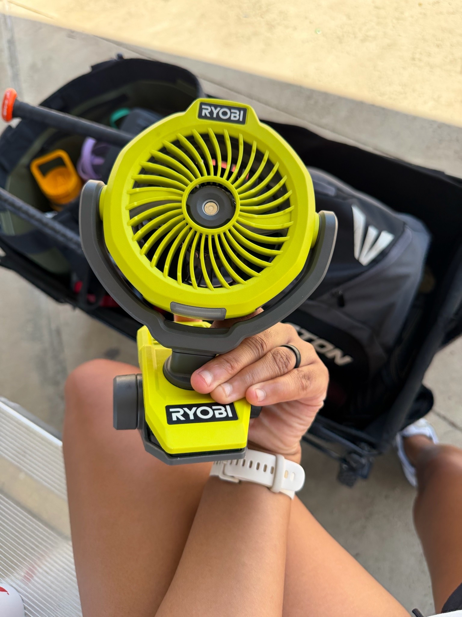 Every baseball mom needs this for those weekend tournaments. 

Baseball mom, fan, essential, Ryobi , travel fan

#LTKSeasonal #LTKmomlife #LTKTravel