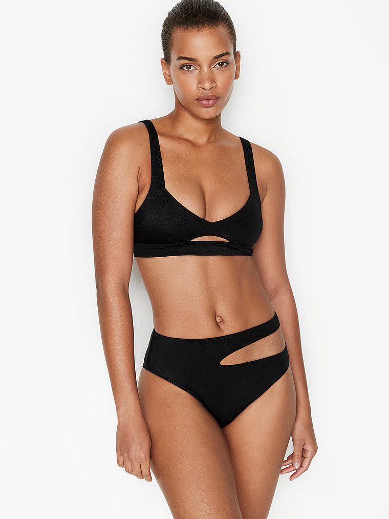 Lagos Cutout Scoop Swim Top | Victoria's Secret (US / CA )