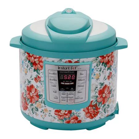 The Pioneer Woman Instant Pot LUX60 6 Qt Vintage Floral 6-in-1 Multi-Use Programmable Pressure Co... | Walmart (US)