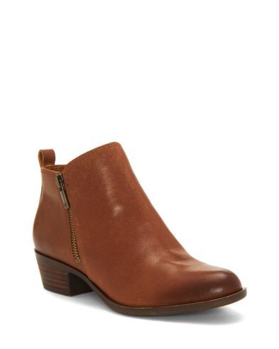 Lucky Brand Basel Flat Bootie - Toffee - 11 | Lucky Brand