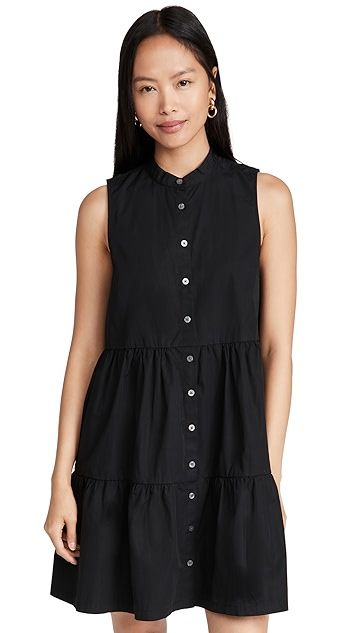 Banded Collar Tiered Dress | Shopbop